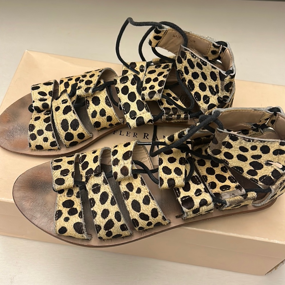 Loeffler Randall sandals, size 6 1/2